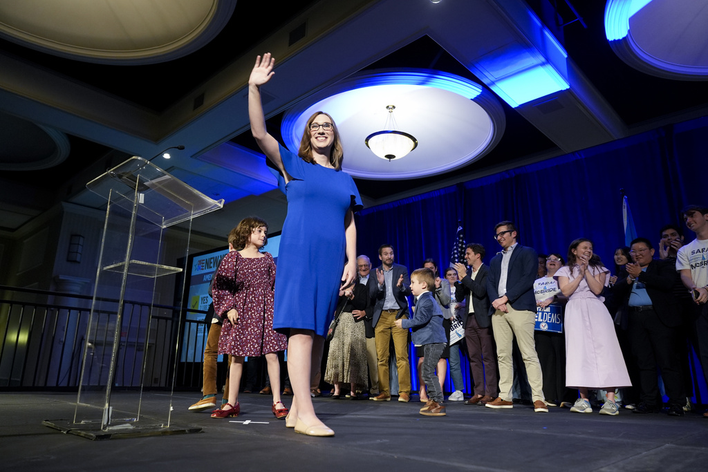 Democrat Sarah McBride of Delaware to become first openly transgender ...